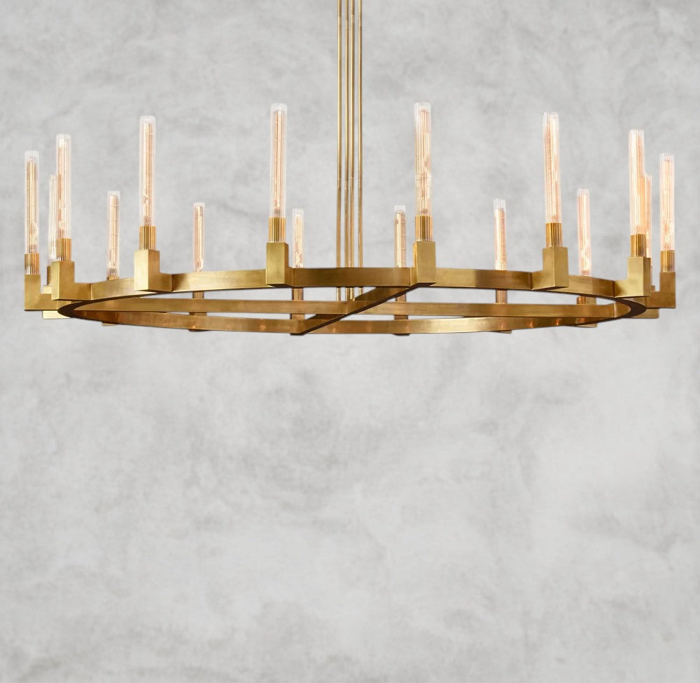 CANNELE ROUND CHANDELIER 36", 48", 60", 72"